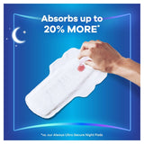 Always Infinity sanitary towels Secure Night Size 4 - British product