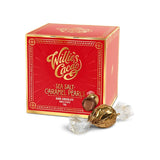 Willies Cacao sea salt caramel pearls dark chocolate gift box 150g (British brand)