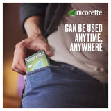Nicorette icy white nicotine gum 2mg 105 pieces, imported from the UK