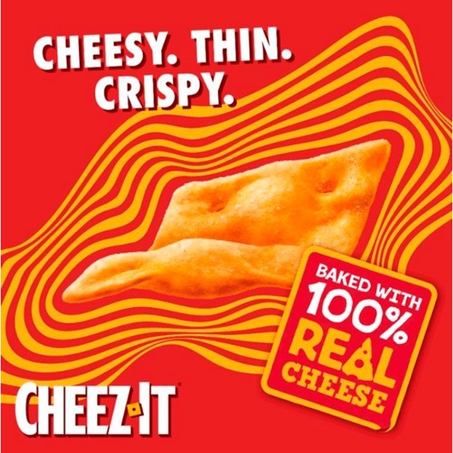 Cheez-it Double Cheese baked snacks 150g - British product