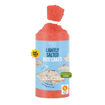 M&S Lightly Salted Wholegrain Brown Rice Cakes 112g