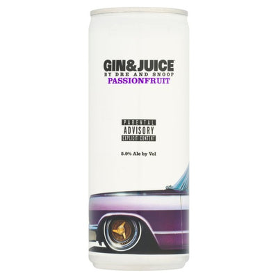 Gin & Juice Passionfruit Canned Cocktail 250ml