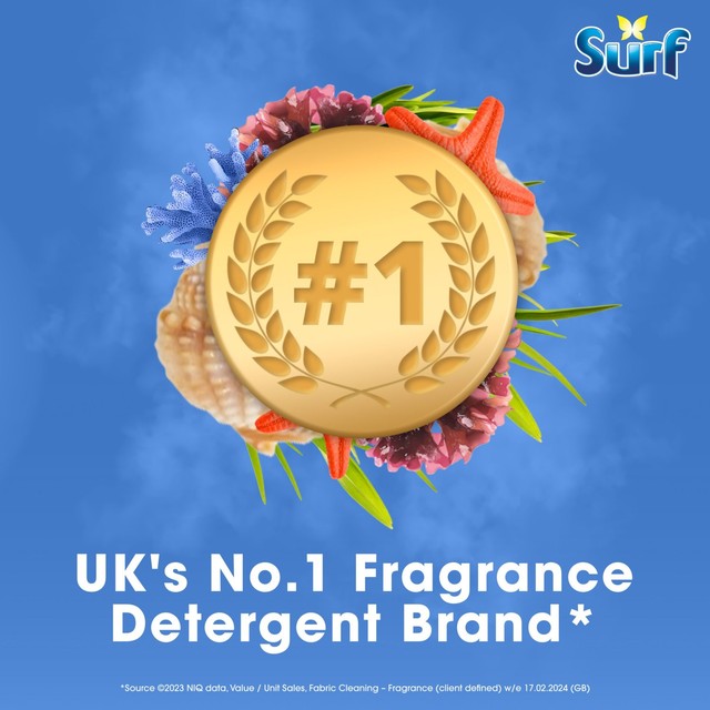 Surf Deep Sea laundry capsules 36 washes (British brand)