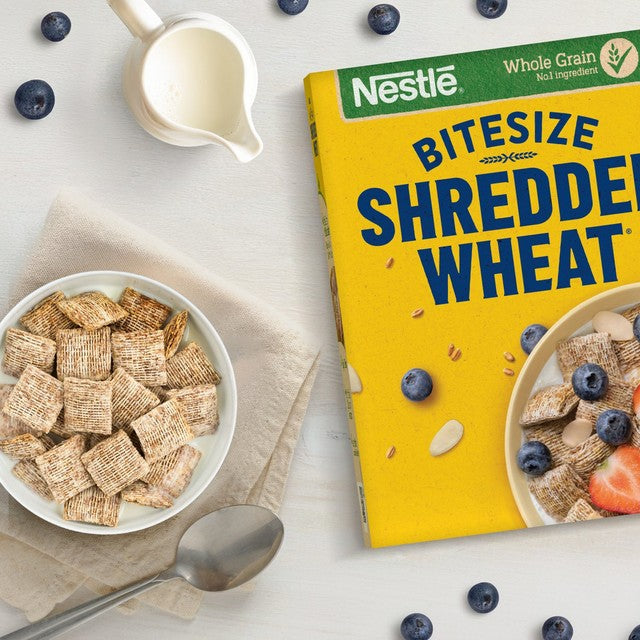 Nestle Shredded Wheat Bitesize Cereal 625g (British brand)