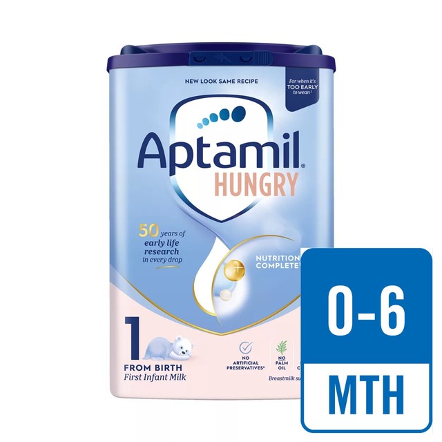 Aptamil Hungry First infant milk formula powder 800g - British product