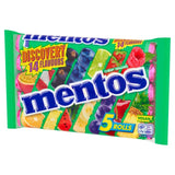 Mentos Discovery Chewy Fruit Flavoured Sweets 5 x 37.5g Multipack, imported from the UK