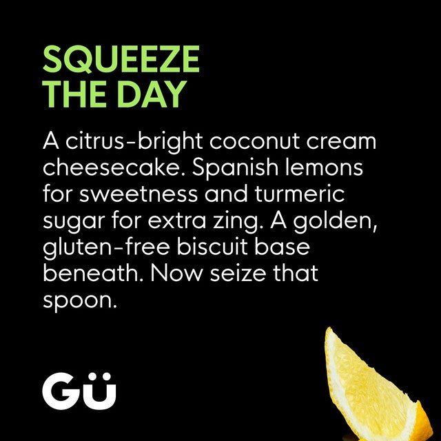 Gü Plant Spanish Lemon Cheesecake Dessert 2 x 92g, UK version