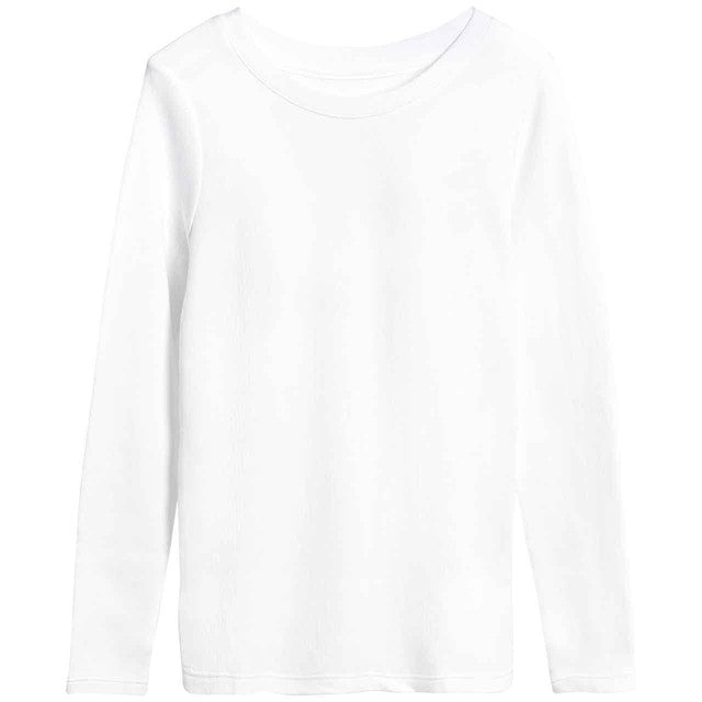 M&S kids thermal top white 7-8 years (British brand)