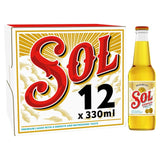 Sol Mexican Lager 12 x 330ml (British brand)