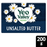 Yeo Valley unsalted butter 200g (British brand)