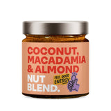 Nut Blend Coconut, Macadamia & Almond Butter 200g, imported from the UK