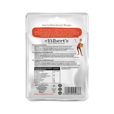 Mr Filbert's Tradisjonell Biff Biltong Original Tørket Biff Snack 25g