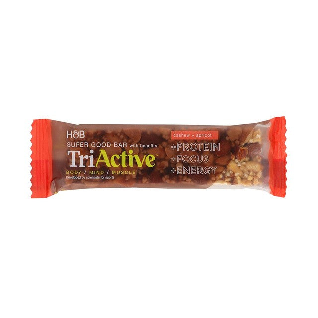 Holland & Barrett protein bar cashew & apricot 50g (British brand)