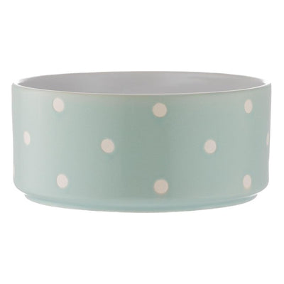 Mason Cash Polka Dot Sage Pet Bowl 18cm