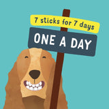 Edgard Cooper apple eucalyptus large dog dental sticks - British product
