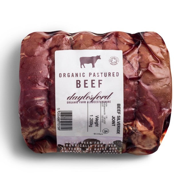 Daylesford Organic beef silverside joint 1.2kg - British product