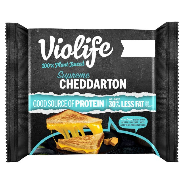Violife Supreme Cheddarton Block With Protein