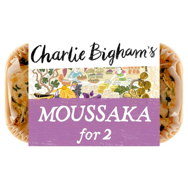 Charlie Bigham's Moussaka for 2 ready meal 655g - British product