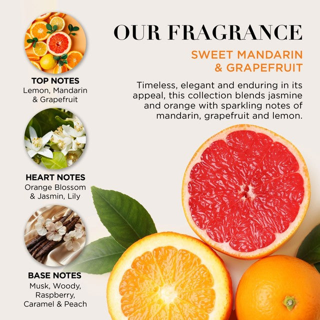 Baylis & Harding Sweet Mandarin & Grapefruit bathing gift set - British product