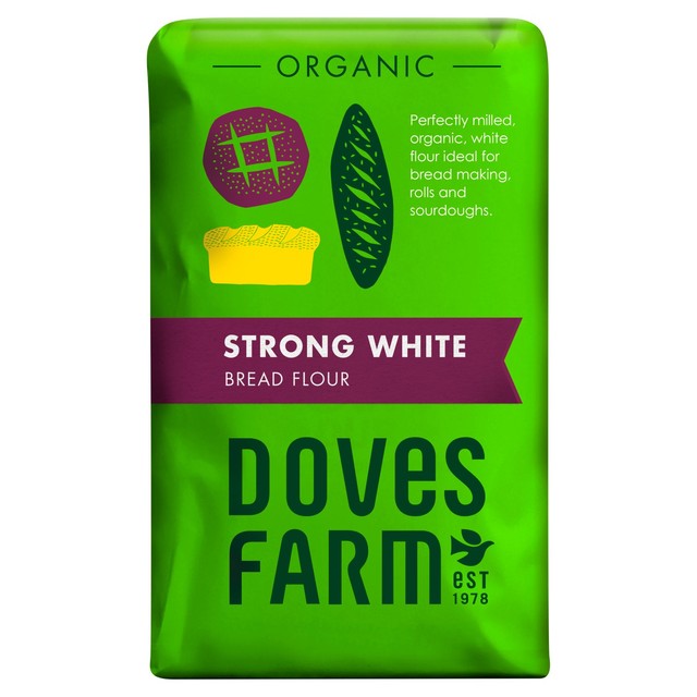 Doves Farm Organic Strong White Bread Flour 1.5kg - British product