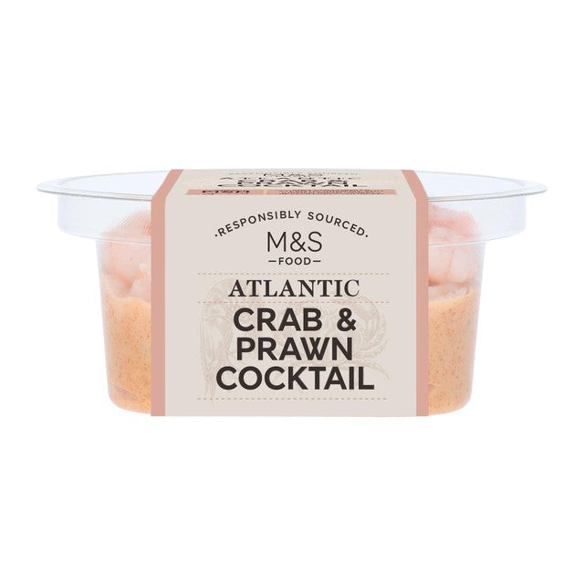 M&S brown crab and prawn cocktail seafood sauce 200g - British product