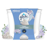 Glade Clean Linen scented candle 204g, UK version