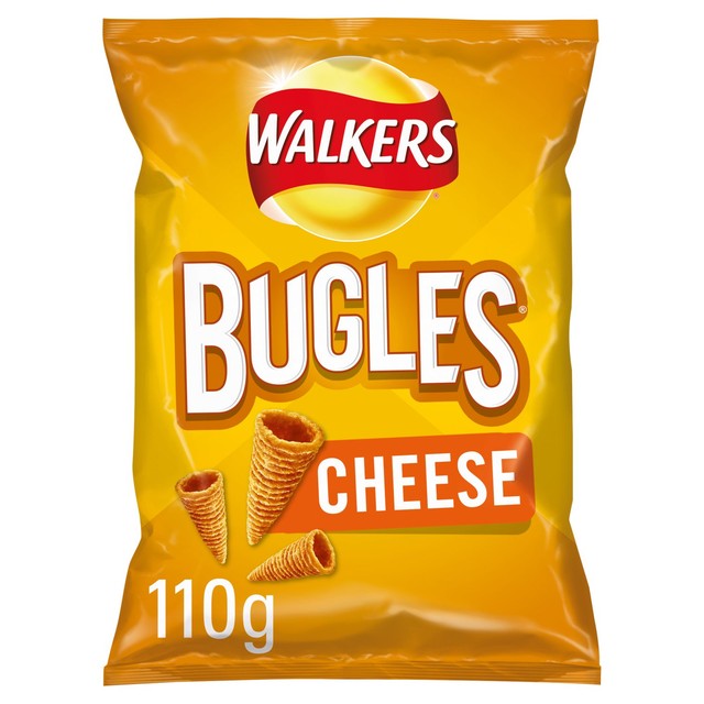 Walkers Bugles cheese corn snack 110g (British brand)