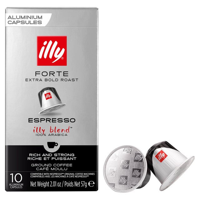 Illy Forte espresso capsules 10 capsules, UK version