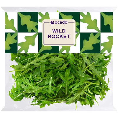 Ocado Washed Wild Rocket Salad Leaves 60g