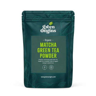 Green Origins Organic Japanese Ceremonial Matcha Green Tea Powder 30g