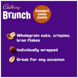 Cadbury chocolate chip cereal bar 112g - British product