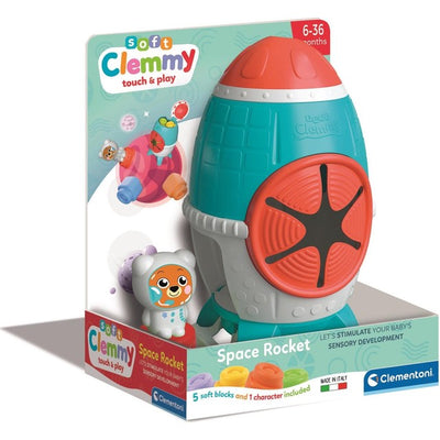 Clementoni Soft Clemmy Sensory Space Rocket Sensory Toy