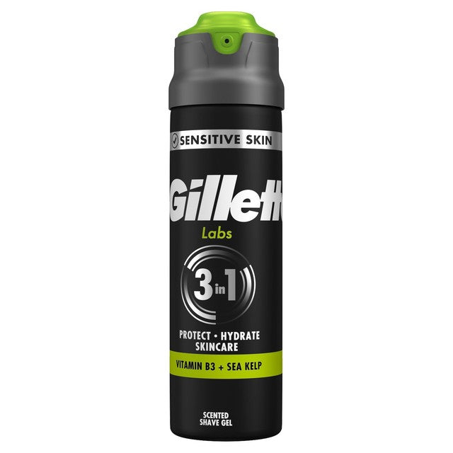 Gillette shaving gel 198ml, UK version
