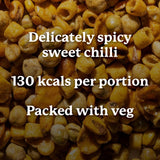 Graze Sweet Chilli Crunch vegan snack mix 100g, UK version