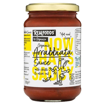 Realfoods Organic Arrabbiata Pasta Sauce 350g