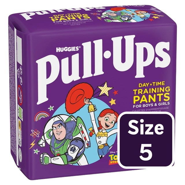 Huggies Pull-Ups Day Time Unisex Nappy Pants Size 5, UK version