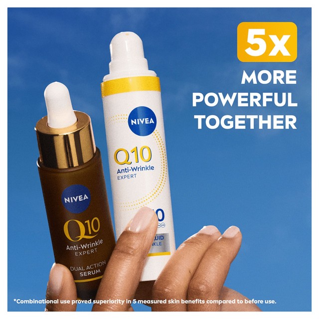 Nivea Q10 Power Day Fluid SPF50 40ml, imported from the UK