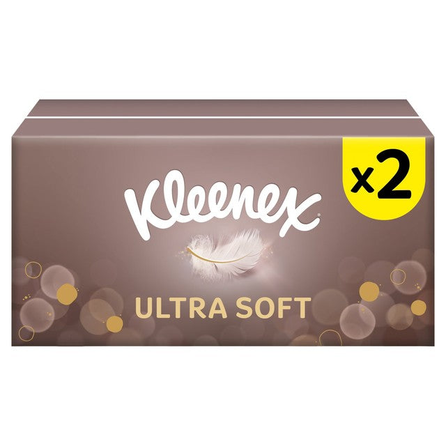 Kleenex Ultra Soft Tissues Twin Box, UK version