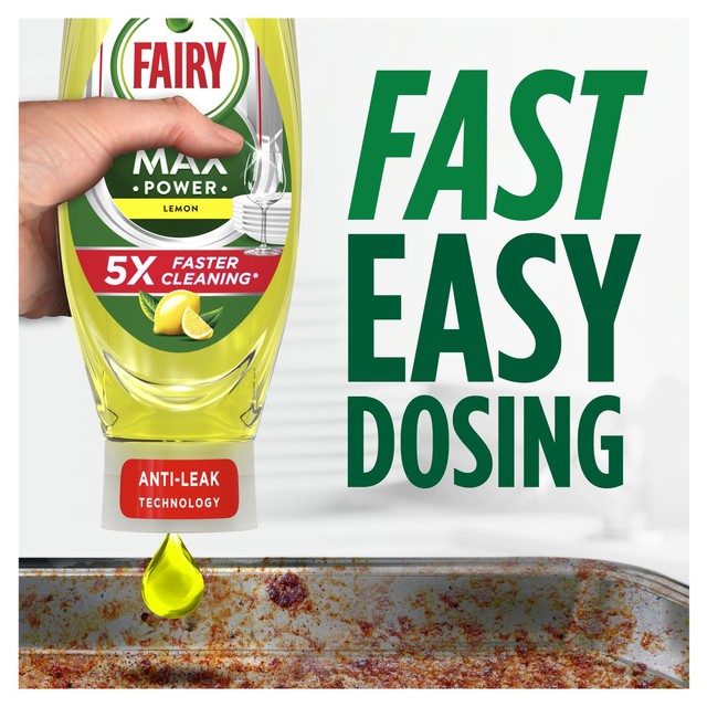 Fairy lemon washing up liquid 730ml - British product