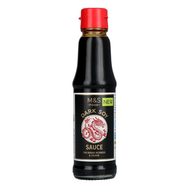 M&S Dark Soy Sauce 150ml, imported from the UK