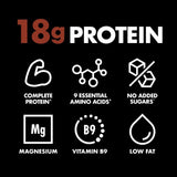 GetPro high protein chocolate hazelnut pudding 180g, UK version