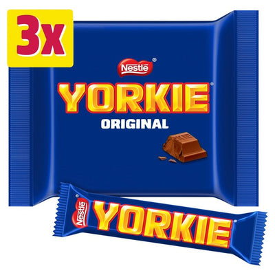 Yorkie Original Milk Chocolate Bar Multipack 3x46g
