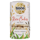 Biona organic rice cakes no salt 100g - British product