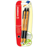 Stabilo Pointball black ballpoint pen 2-pack (British brand)