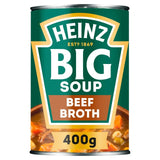 Heinz beef broth chunky soup 400g, UK version