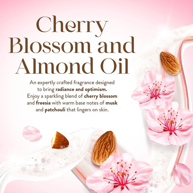 Imperial Leather cherry blossom and almond oil body wash 225ml, UK version