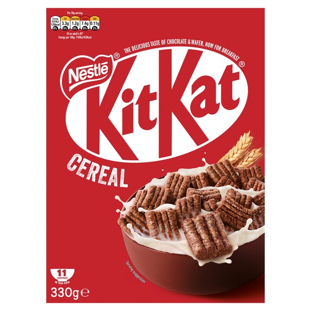 KitKat milk chocolate cereal 330g, UK version