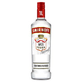 Smirnoff Red Label Vodka 1L (British brand)