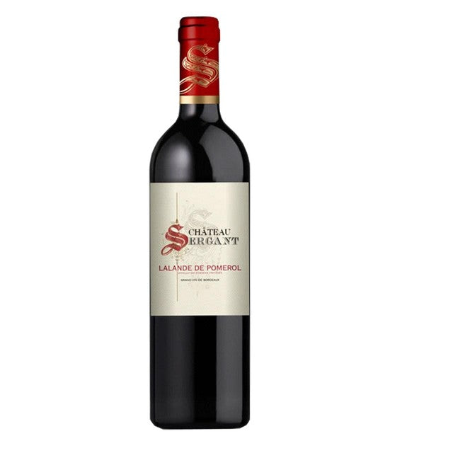 Chateau Sergant Lalande de Pomerol red wine 37.5cl - British product
