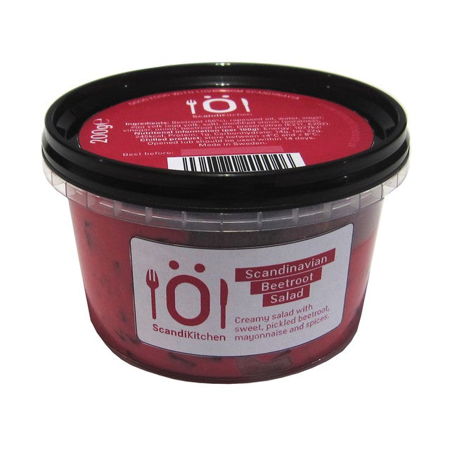 Scandi Kitchen Swedish beetroot salad 200g (British brand)